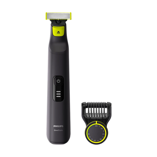 Триммер Philips OneBlade Pro QP6530/15 черный/зеленый