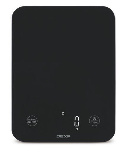 Кухонные весы DEXP DKS-167U черный