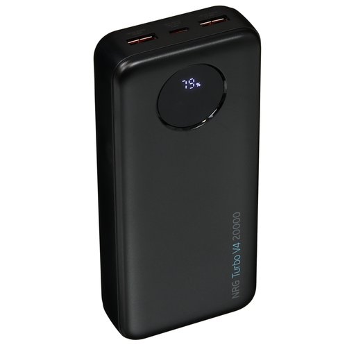Портативный аккумулятор DEPPA NRG Turbo V4 черный