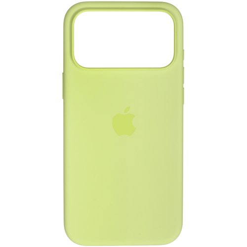 Накладка  Apple Silicone Case для Apple iPhone 17 Pro Max желтый