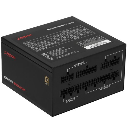 Блок питания ARDOR GAMING ORIGIN 650WGF  черный