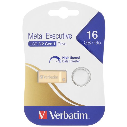 USB Flash memory 16 GB Verbatim Metal Executive [99104]