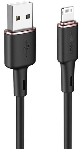 Кабель ACEFAST Lightning 8-pin - USB Type-A черный