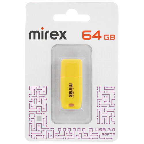 Память USB Flash 64 ГБ Mirex Softa [13600-FM3SYE64]