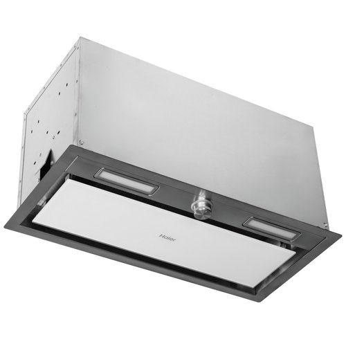 Вытяжка полновстраиваемая Haier HVX-BI664GWX серебристый/белый