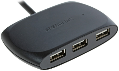 Купить USB-разветвитель Speedlink SL-140011-BK [USB 2.0, 4-Port, Без ...