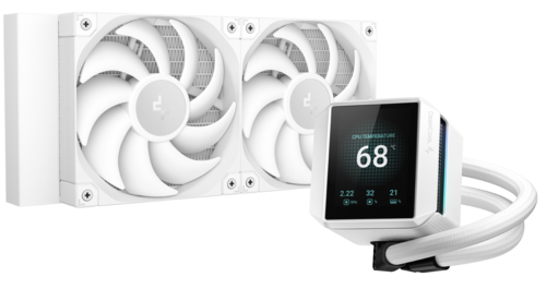 Система охлаждения DEEPCOOL MYSTIQUE 240 WH  белая