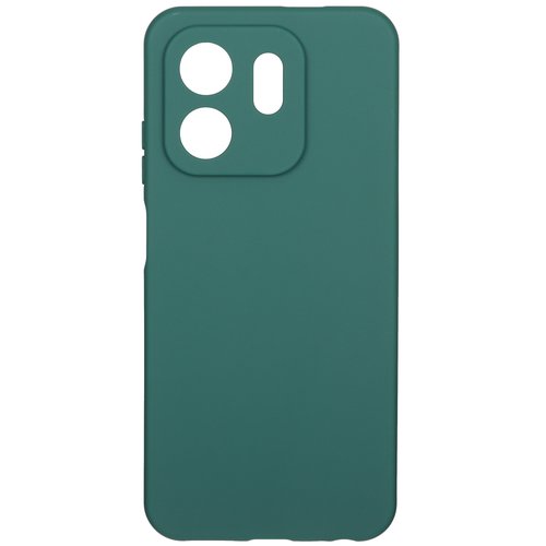 Накладка  BoraSCO Silicone Case для Infinix SMART 9 зеленый