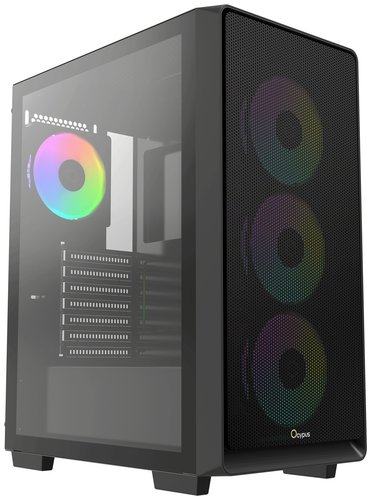 Корпус Ocypus Gamma C60 ARGB [Gamma-C60-BKG400XX-GL] черный