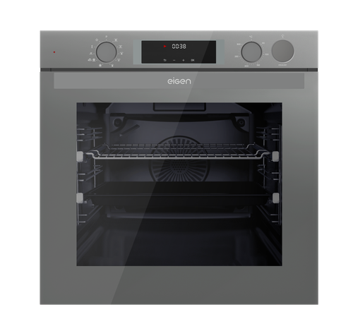 Электрический духовой шкаф Eigen Hett-FS3001 серый