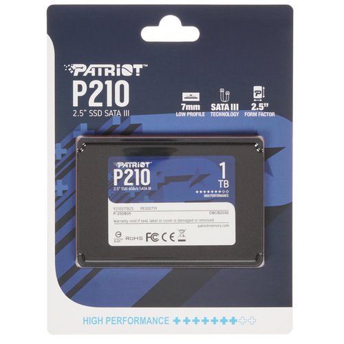 1000 ГБ 2.5" SATA накопитель Patriot Memory P210 [P210S1TB25]