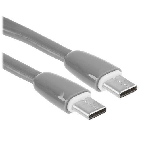 Кабель GAL USB Type-C - USB Type-C серый 1.2 м