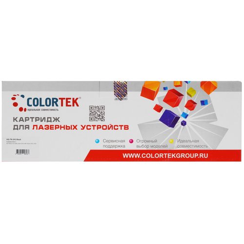 Картридж лазерный Colortek TN-241Bk черный