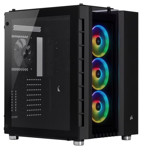 Корпус Corsair Crystal Series 680X RGB [CC-9011168-CN] черный