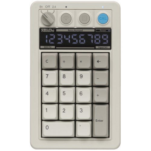 Цифровой блок  проводная + беспроводная 8BitDo Retro Mechanical Numpad - M Edition
