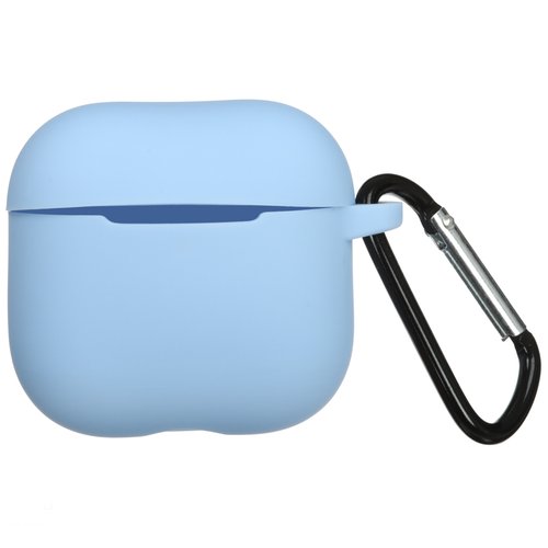 Чехол Borasco  для Apple AirPods 4, Apple AirPods 4 ANC, голубой