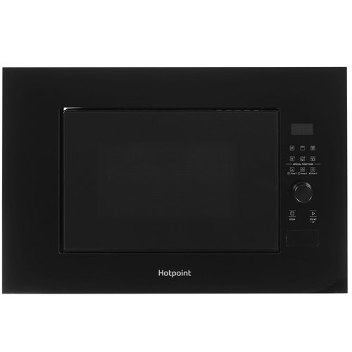 Встраиваемая микроволновая печь Hotpoint MF20G BL H черный