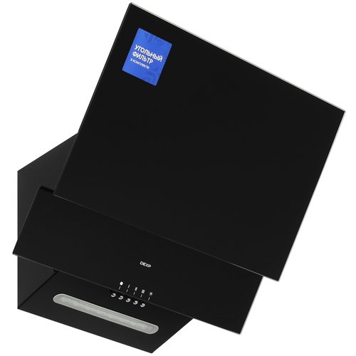 Вытяжка наклонная DEXP C50B-420 черный/черный