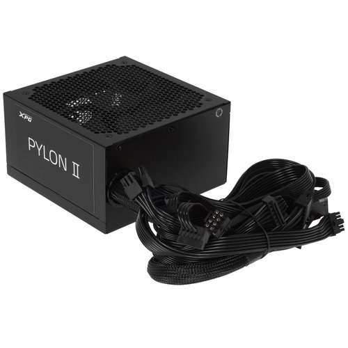 Блок питания ADATA XPG PYLON II BRONZE 550W [PYLONII550B-BKCEU] черный
