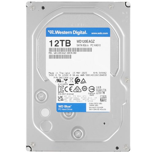 12 ТБ Жесткий диск WD Blue [WD120EAGZ]