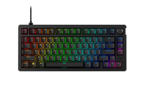 Клавиатура  проводная HyperX Alloy Rise 75 цвет черный