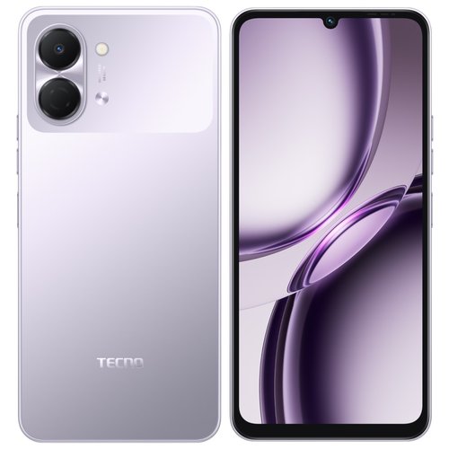 6.75" Смартфон Tecno SPARK GO 3 128 ГБ фиолетовый