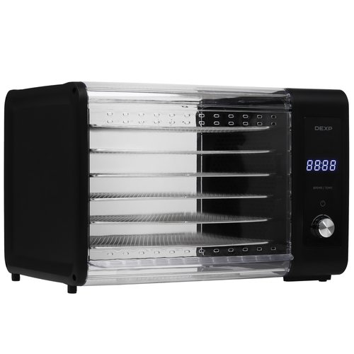 Сушилка для овощей и фруктов DEXP DFD-756 серый
