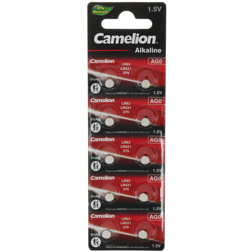 Батарейка Camelion G 0 LR63 (AG0/G0/LR521/379A/179)