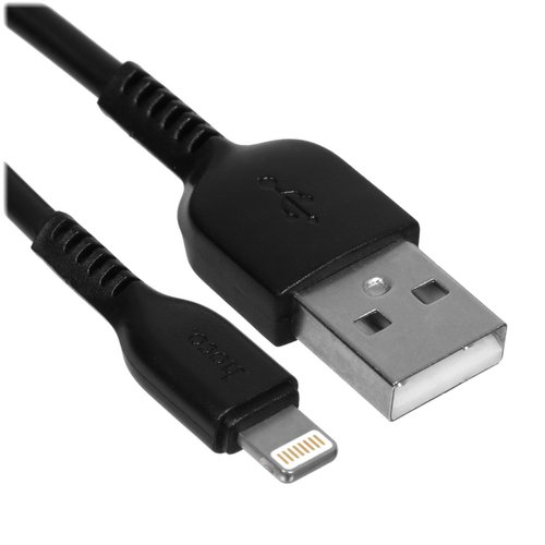 Кабель Hoco Lightning 8-pin - USB Type-A черный