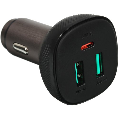 Автомобильное ЗУ KEYRON K722ACQCPDMB черный