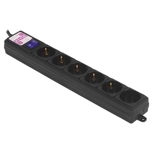 Сетевой фильтр Power Cube SPG6-16-B5M черный