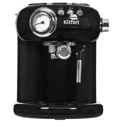 Кофеварка рожковая Kitfort КТ-7191 черный