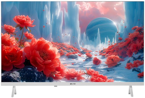32" (80 см) Телевизор EVO TV 32 White New белый