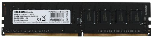 Оперативная память AMD Radeon R7 Performance Series [R748G2606U2S-U] 8 ГБ