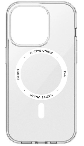 Накладка  Native Union (Re)Clear Case для Apple iPhone 15 Pro прозрачный