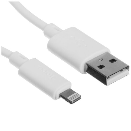Кабель Hoco Lightning 8-pin - USB Type-A белый 1 м