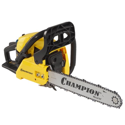 Бензопила Champion 241-16 + наушники CHAMPION С1002, шина - 40 см(16")