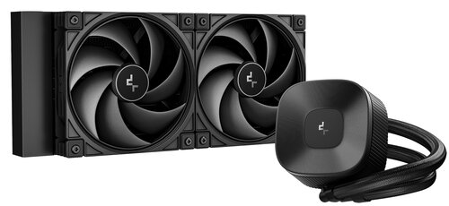 Система охлаждения DEEPCOOL LE240 V2 ZERO DARK черная