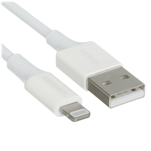 Кабель Ugreen Lightning 8-pin - USB Type-A белый