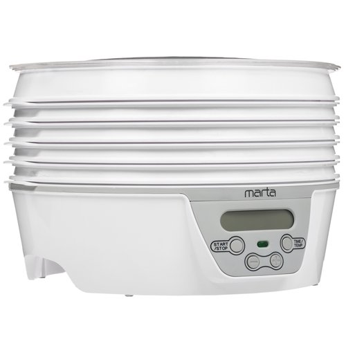 Сушилка для овощей и фруктов MARTA MT-FD1888D белый