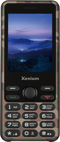 Сотовый телефон Xenium X528 камуфляжный