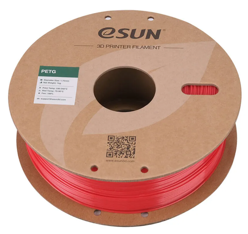Пластик ESUN PETG175SR1 красный