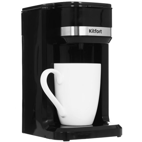 Кофеварка капельная Kitfort КТ-7187 черный