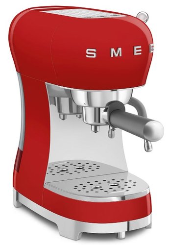 Кофеварка рожковая Smeg ECF02RDEU красный