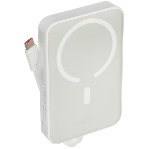 Портативный аккумулятор Baseus Magnetic Mini Wireless Fast Charge Type-C Edition белый