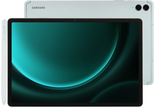 12.4" Планшет Samsung Galaxy Tab S9 FE+ Wi-Fi 256 ГБ зеленый + стилус