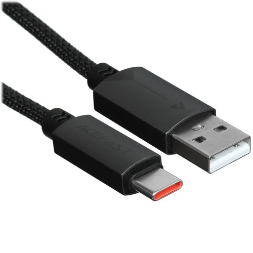 Кабель ACEFAST USB Type-C - USB Type-A черный 1.2 м