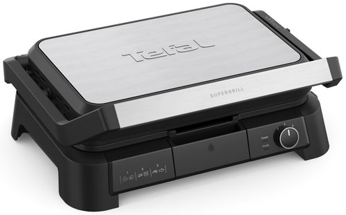 Гриль Tefal GC520DE0 серебристый