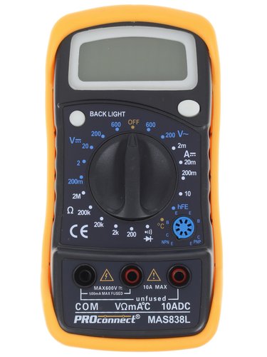 Мультиметр Proconnect MAS838L