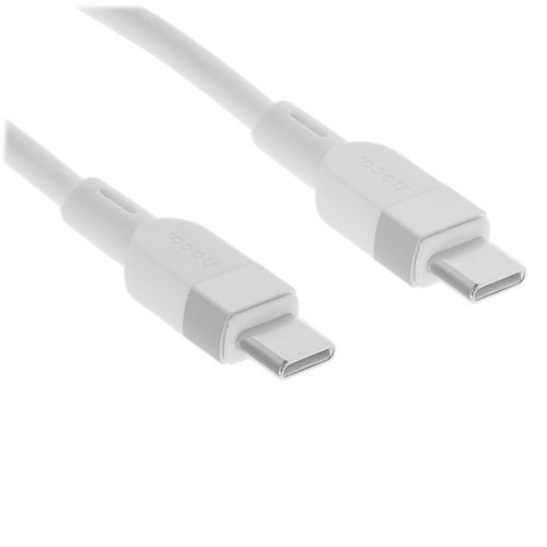 Кабель Hoco USB Type-C - USB Type-C белый